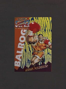 Super Street Fighter II: The New Challengers - Tiger Barcodzz: Balrog Cover
