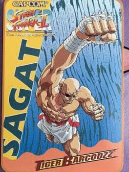 Super Street Fighter II: The New Challengers - Tiger Barcodzz: Sagat Cover