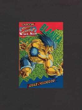Super Street Fighter II: The New Challengers - Tiger Barcodzz: Blanka Cover