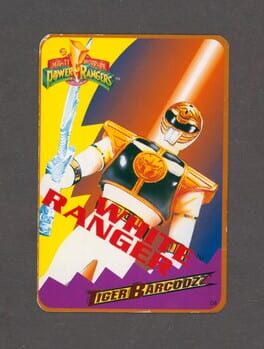 Mighty Morphin Power Rangers: Tiger Barcodzz - 04: White Ranger Cover