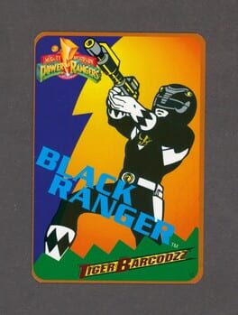 Mighty Morphin Power Rangers: Tiger Barcodzz - 10: Black Ranger Cover