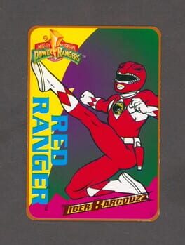 Mighty Morphin Power Rangers: Tiger Barcodzz - 12: Red Ranger Cover