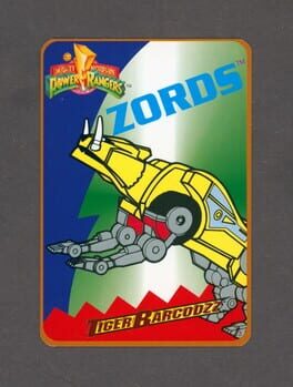 Mighty Morphin Power Rangers: Tiger Barcodzz - 13: Zords Cover