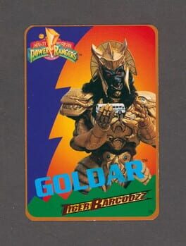 Mighty Morphin Power Rangers: Tiger Barcodzz - 05: Goldar Cover