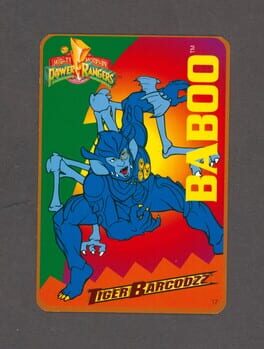 Mighty Morphin Power Rangers: Tiger Barcodzz - 17: Baboo Cover