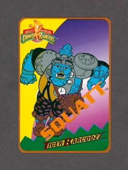 Mighty Morphin Power Rangers: Tiger Barcodzz - 14: Squatt Cover