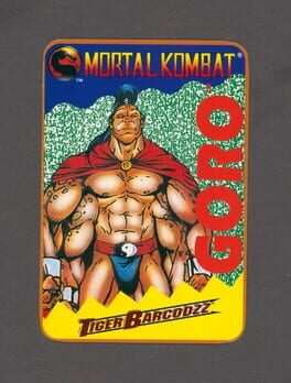 Mortal Kombat: Tiger Barcodzz - Goro Cover
