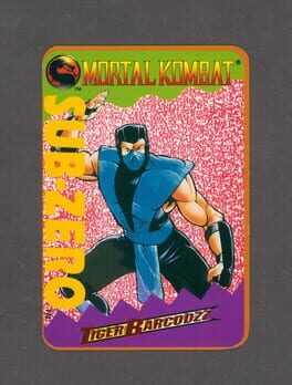 Mortal Kombat: Tiger Barcodzz - Sub-Zero Cover