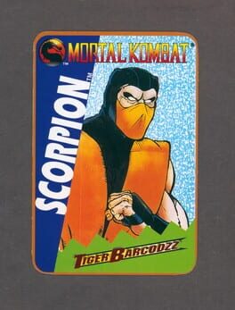 Mortal Kombat: Tiger Barcodzz - Scorpion Cover