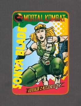 Mortal Kombat: Tiger Barcodzz - Sonya Blade Cover