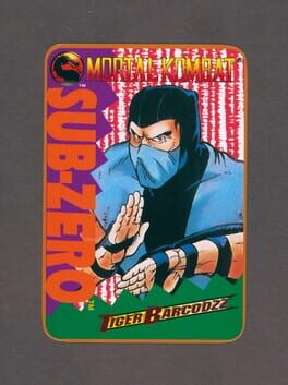 Mortal Kombat: Tiger Barcodzz - Sub-Zero Cover