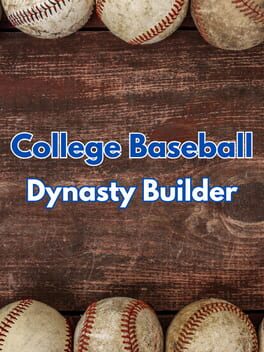 College Baseball: Dynasty Builder Cover