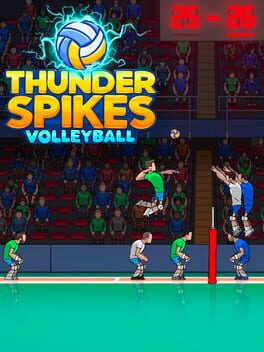 Thunder Spikes Volleyball Cover