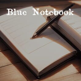 Blue Notebook Cover
