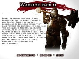 Dragon Age II: Warrior Item Pack II Cover