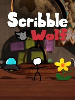 Scribble Wolf Cover