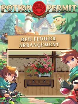 Potion Permit: Red Flower Arrangement Cover