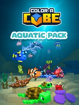 Color-A-Cube: Aquatic Pack #1 Cover