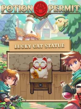 Potion Permit: Lucky Cat Statue Cover
