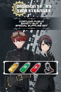 Digimon Story: Time Stranger - Costume Public Safety Suit & Special Supplies Set Cover