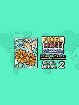 Pixel Cross Stitch: Color by Number - Simple Nature Pack 2 Cover