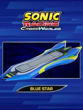 Sonic Racing: CrossWorlds - "Blue Star" Extreme Gear Cover