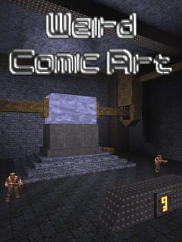 Weird Comic Art Cover