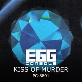 Eggconsole Kiss of Murder PC-8801 Cover