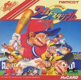 Pro Yakyuu World Stadium '91 Cover