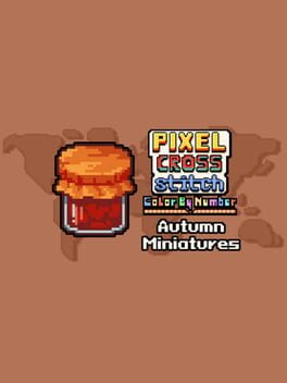 Pixel Cross Stitch: Color by Number - Autumn Miniatures Pack Cover
