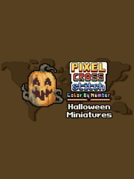 Pixel Cross Stitch: Color by Number - Halloween Minis Pack Cover