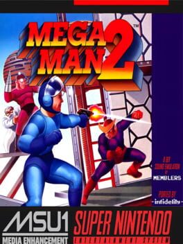 Mega Man II SNES Cover