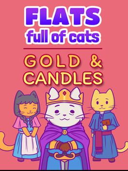 Flats Full of Cats: Gold & Candles Cover