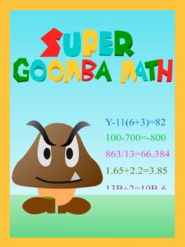 Super Goomba Math Cover