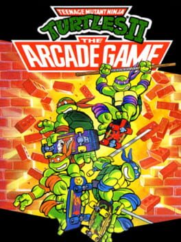 Teenage Mutant Ninja Turtles II: The Arcade Game Cover