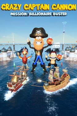 Crazy Captain Cannon: Mission - Billionaire Buster Cover