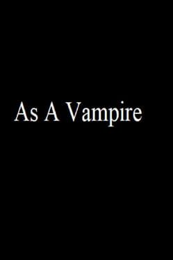 As A Vampire Cover