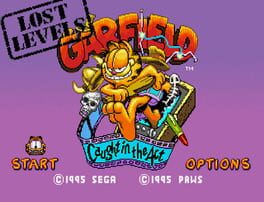 Garfield: Caught in the Act - Lost Levels Cover