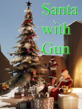 Santa With Gun Cover