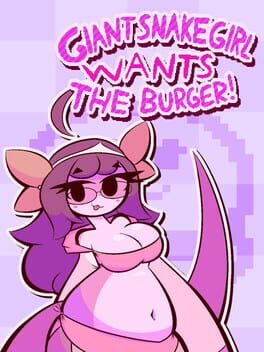 Giant Snake Girl wants The Burger! Cover