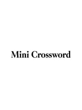 Mini Crossword Cover