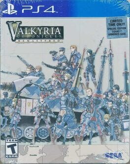Valkyria Chronicles: Remastered - Steelbook Edition Cover