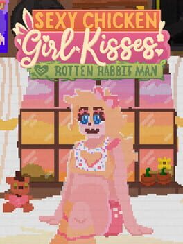 Sexy Chicken Girl Kisses Rotten Rabbit Man Cover