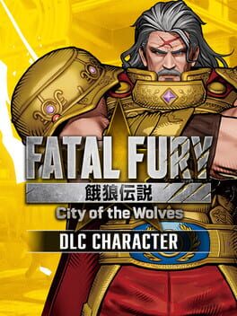 Fatal Fury: City of the Wolves - Wolfgang Krauser Cover