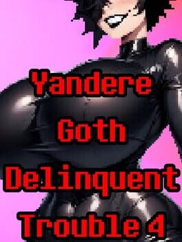 Yandere Goth Delinquent Trouble 4 Cover