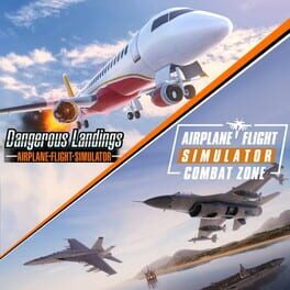 Airplane Flight Simulator Bundle: Combat Zone & Dangerous Landings Cover