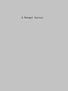 A Normal Survey Cover