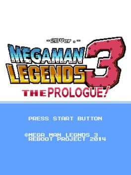 2D Ver. Mega Man Legends 3: The Prologue! Cover