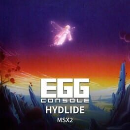Eggconsole Hydlide MSX2 Cover