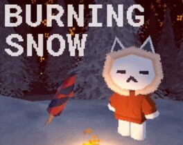 Burning Snow Cover